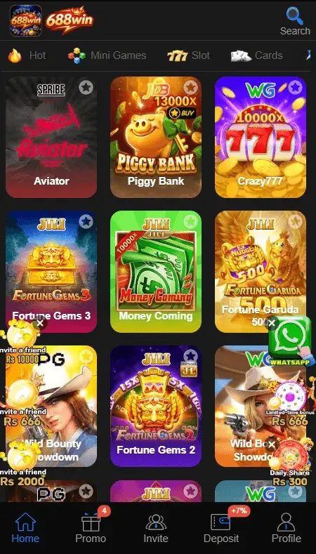 688Win login 